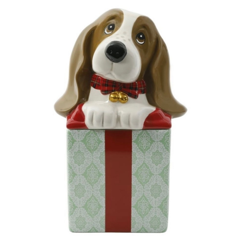 The Pioneer Woman Holiday Present Charlie Cookie Jar